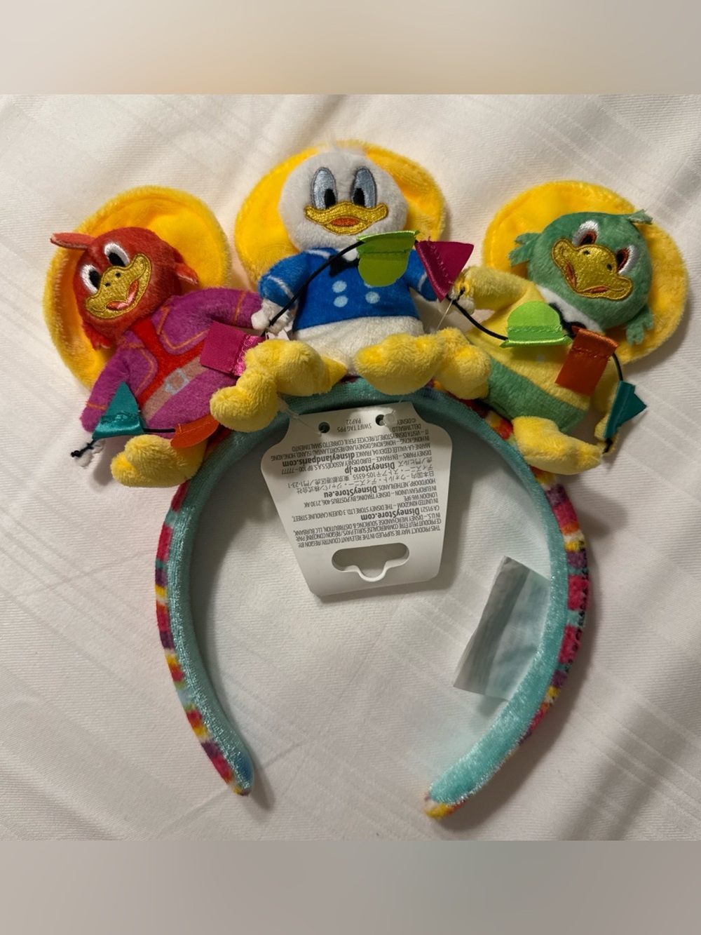Disney Parks 2026 Epcot Mexico Pavilion Three Caballeros Ears Headband New